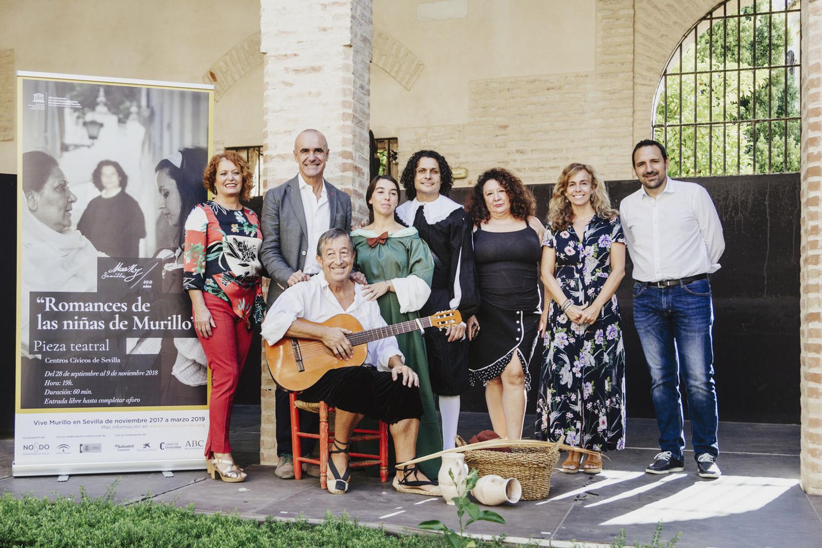 Presentación de la obra en el Palacio de los Marqueses de La Algaba.