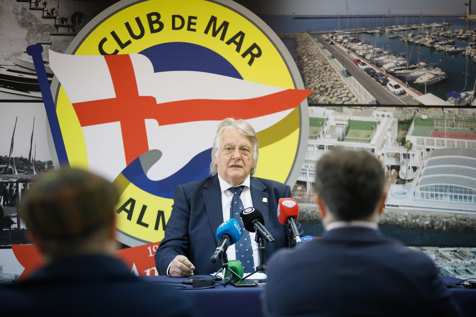 Mariano Sarmiento, presidente del Club de Mar de Almería.