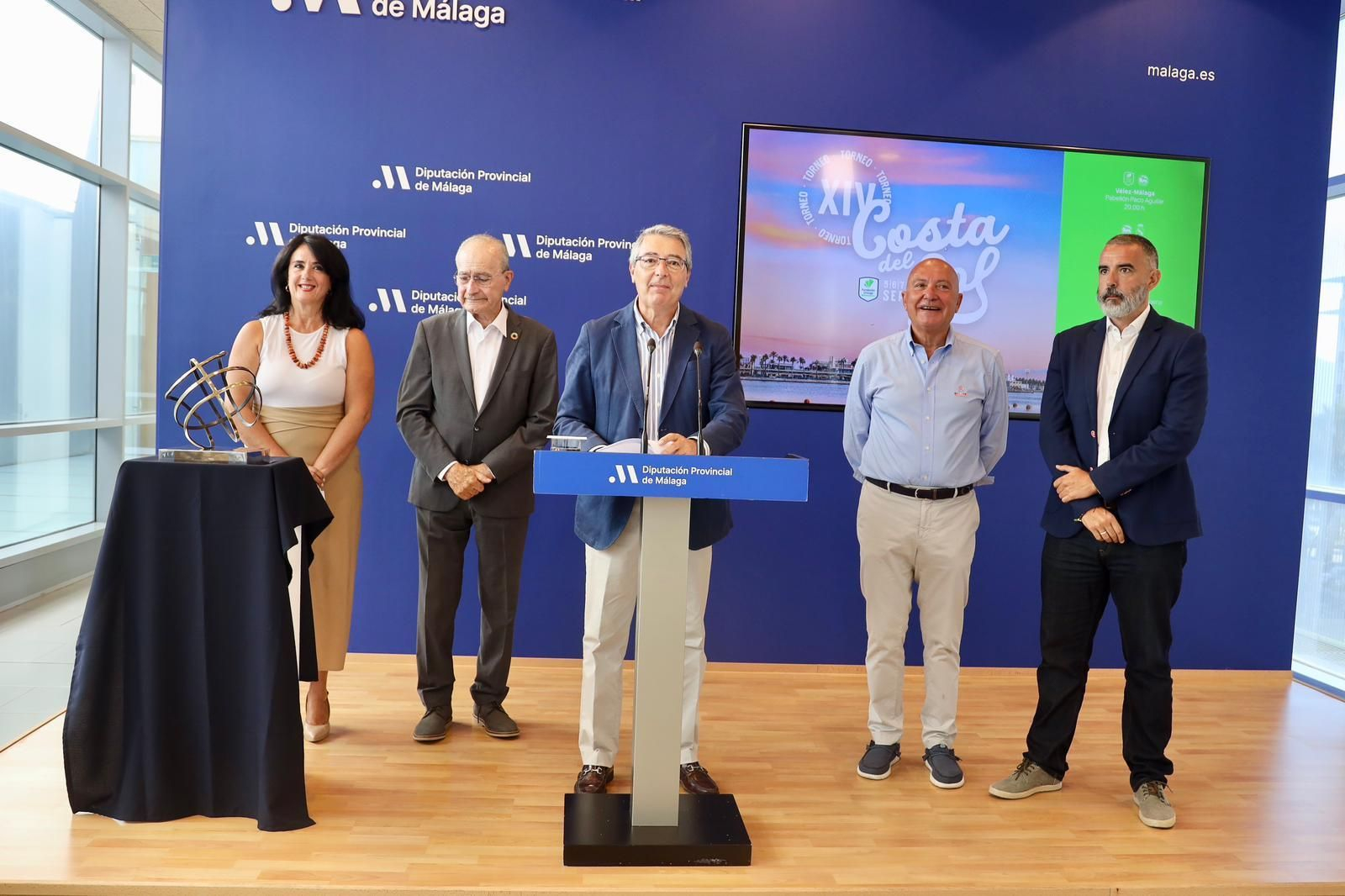 Presentación del XIV Torneo Costa del Sol que medirá a Unicaja, Real Madrid y Alba Berlín