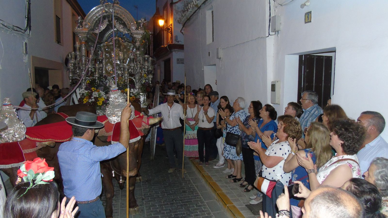 La carreta de Almería, en Benacazón, donde arrancó su camino.
