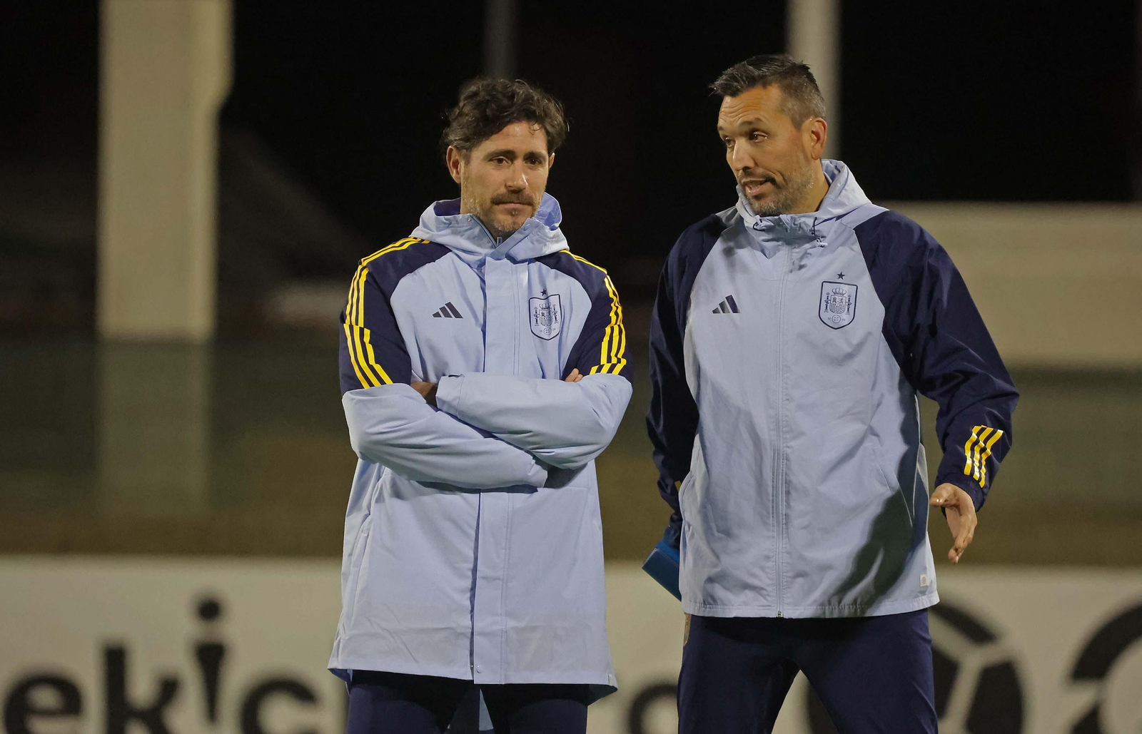 Fotos del entrenamiento de la selección española sub-17 de fútbol en el Ciudad de La Línea
