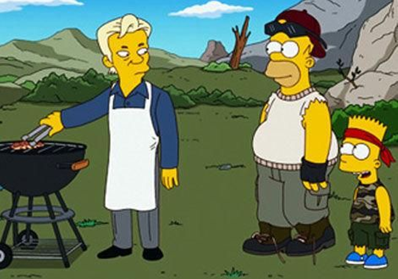 Julian Assange, invitado estrella en 'Los Simpsons'