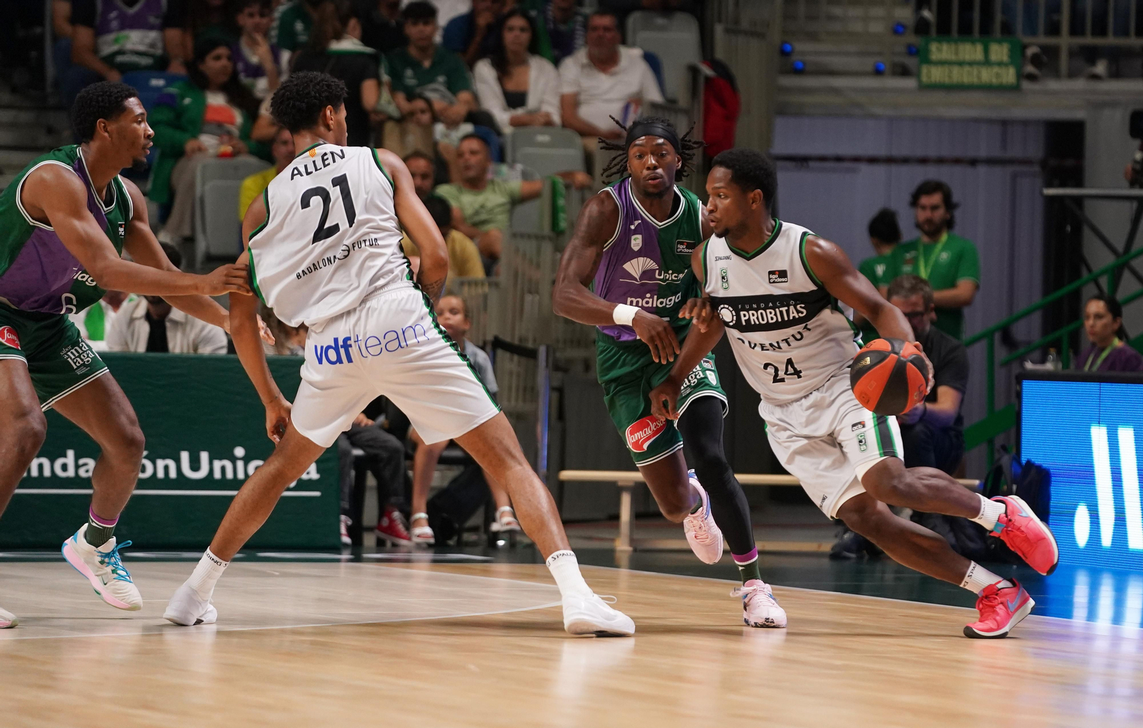 El Unicaja-Joventut, en fotos