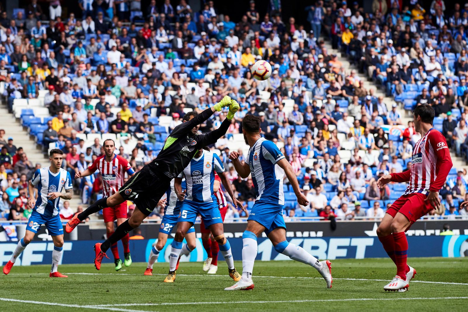 El Espanyol-Atlético, en imágenes