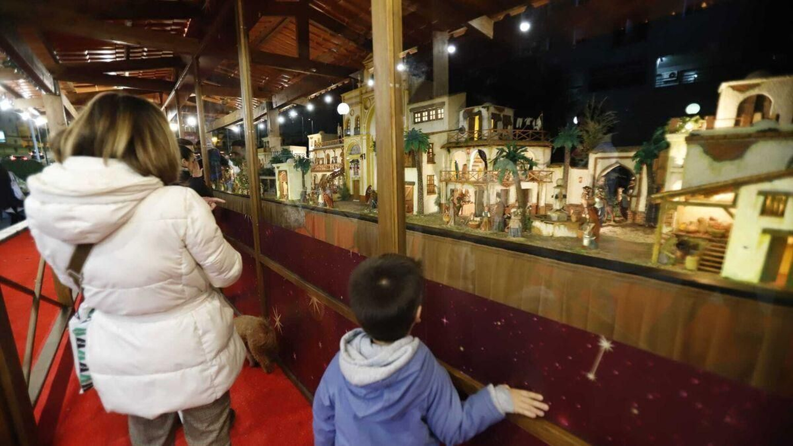 Belén del Consejo de Hermandades en el Corte Inglés