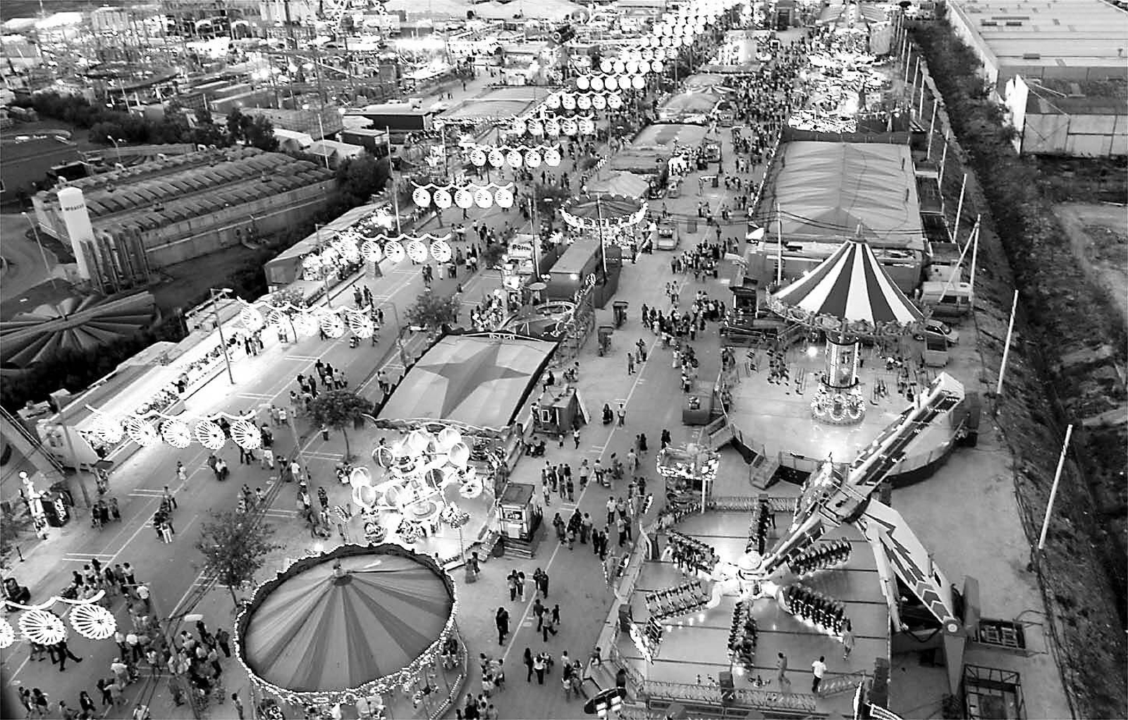Así ha cambiado la Feria de Chiclana Así ha cambiado la Feria de Chiclana