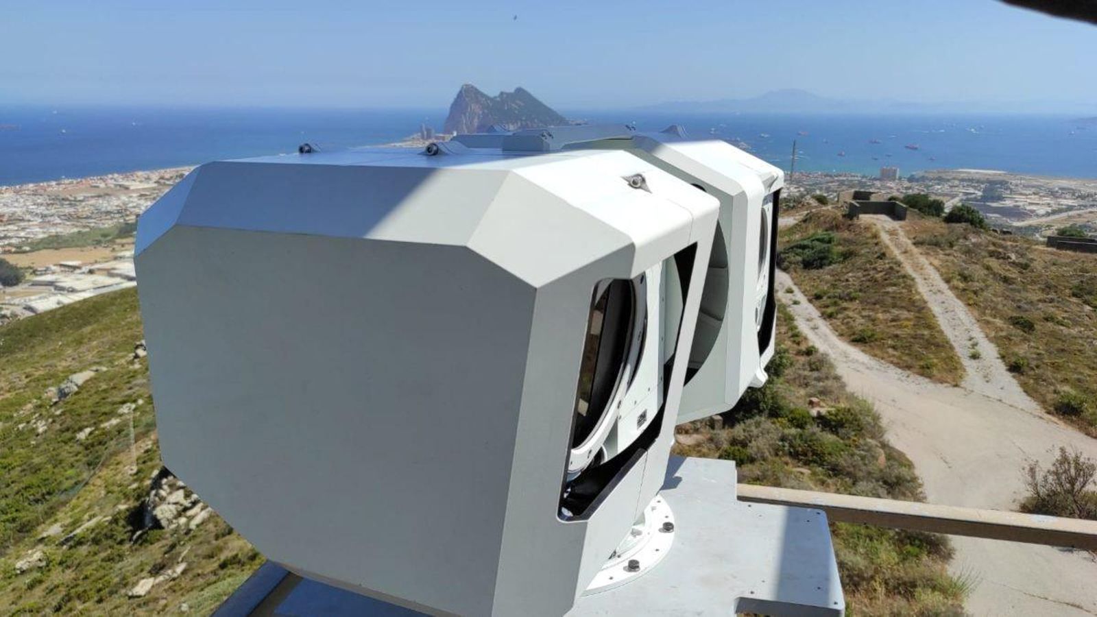 Instalaciones del SIVE en el Campo de Gibraltar.