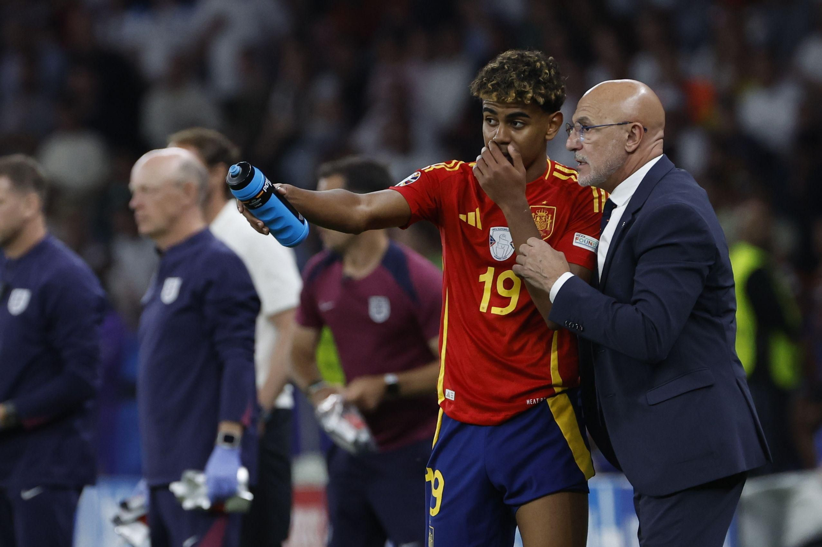 Las mejores fotos de la final España - Inglaterra