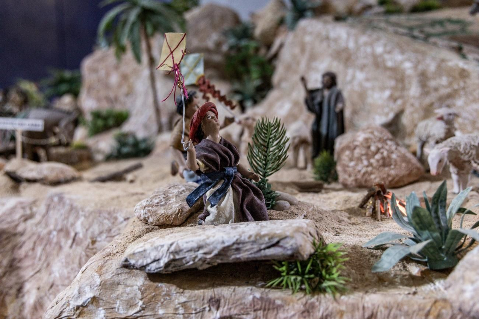 Así disfrutan en estas fechas cercanas a la Navidad los jienneses de la Ruta Belenística