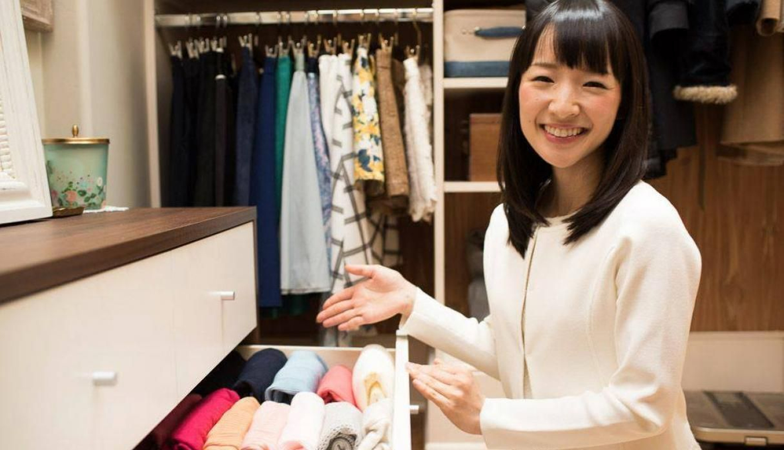 Marie Kondo, autora del 'Método Kondo', en el que se basa el programa '¡A ordenar!', de Netflix.