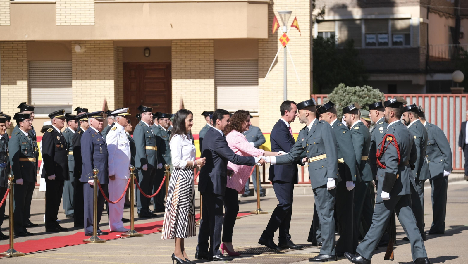 Imágenes de la celebración del 179 aniversario de la Guardia Civil, en la Comandancia de Almería