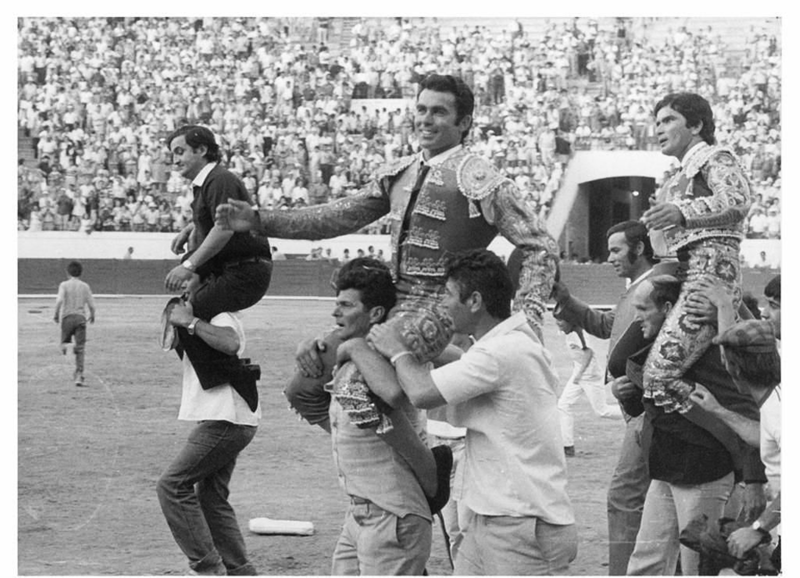 Bandrés, Paquirri y Gayoso en la plaza de toros de Algeciras