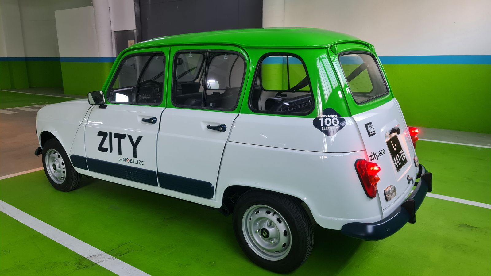Un Renault 4L se convertirá en el protagonista de una campaña televisiva para promocionar el servicio de carsharing de Zity.