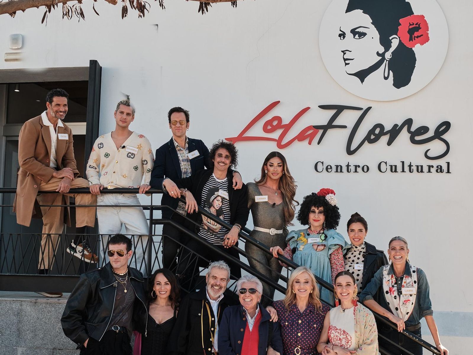 Participantes y jurado de 'Maestros de la costura Celebrity'