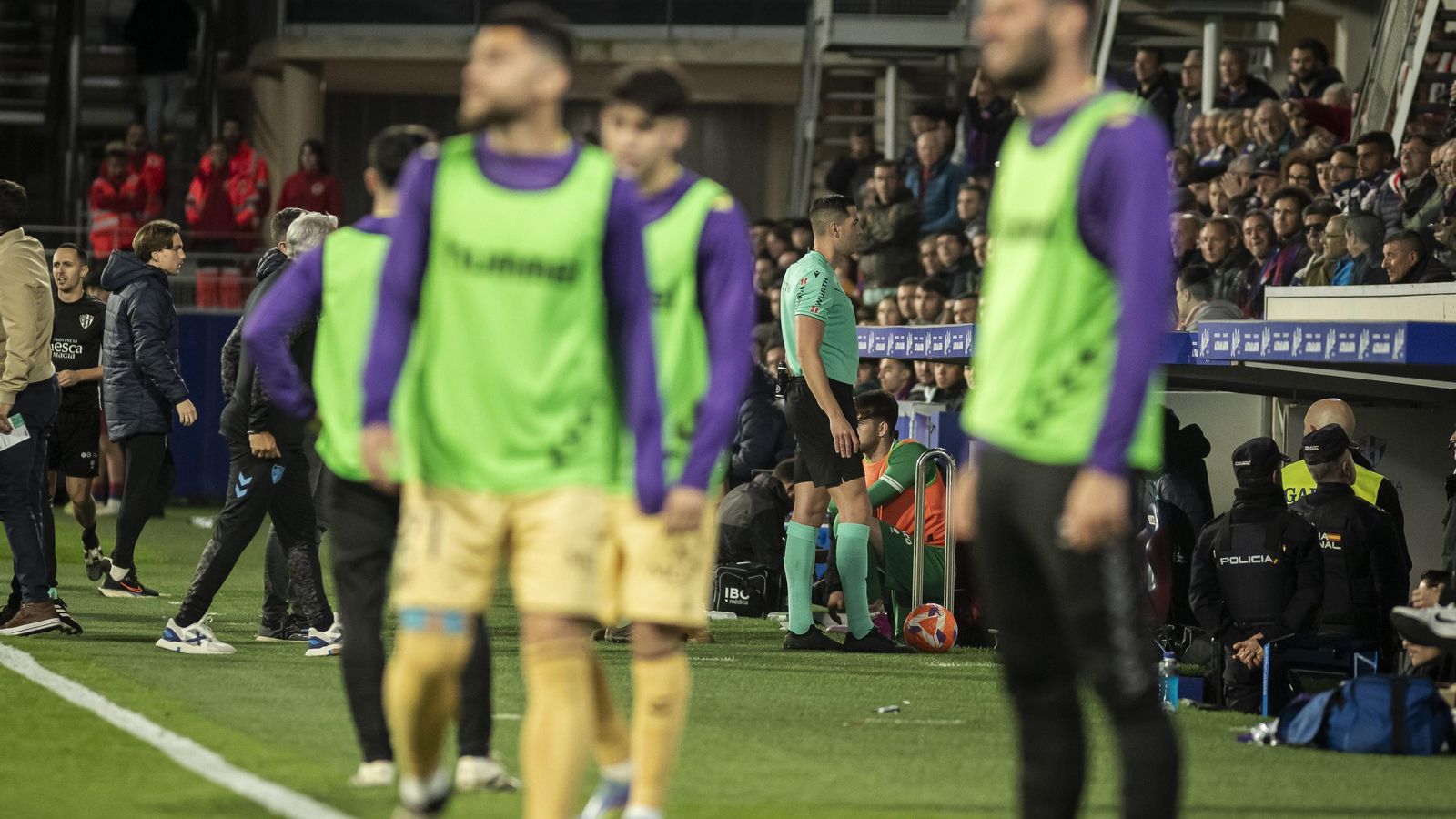 El Huesca-Málaga CF, en fotos