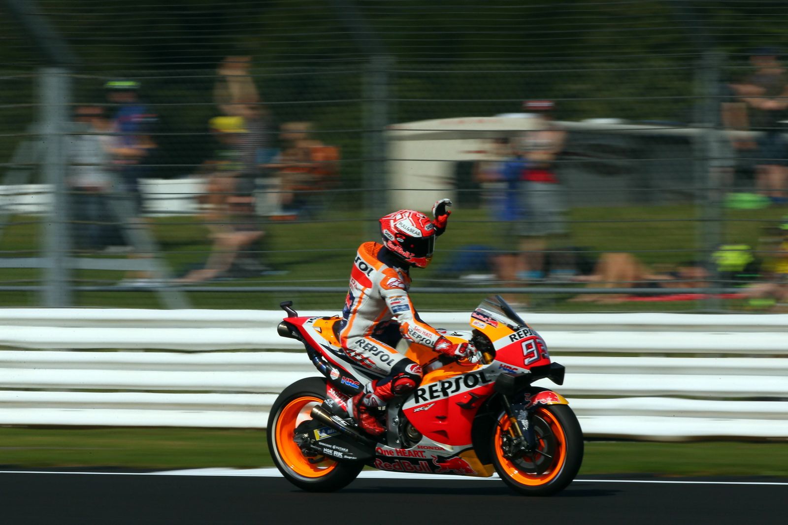 Marc Márquez, en Silverstone