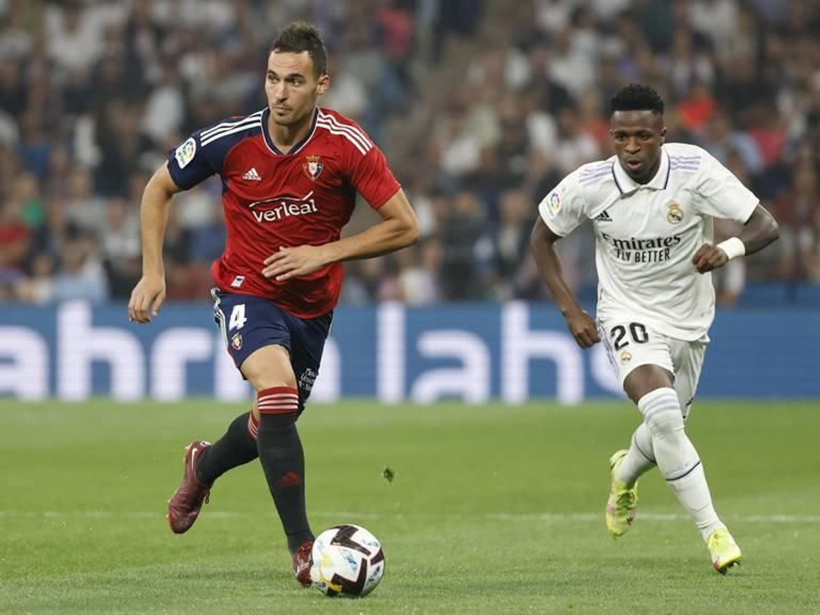 Unai García, en un partido ante el Real Madrid