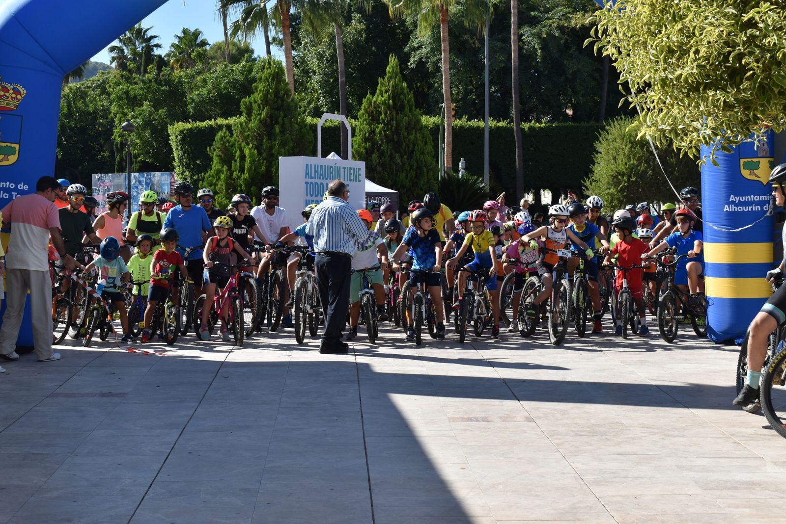 La salida de los más pequeños.