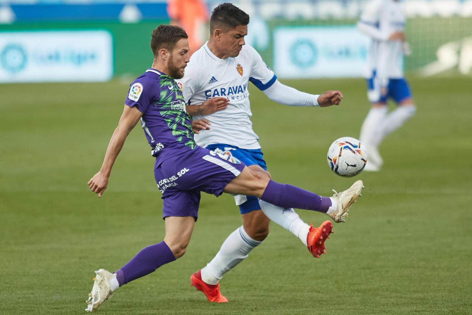 Las fotos del Zaragoza-Málaga CF