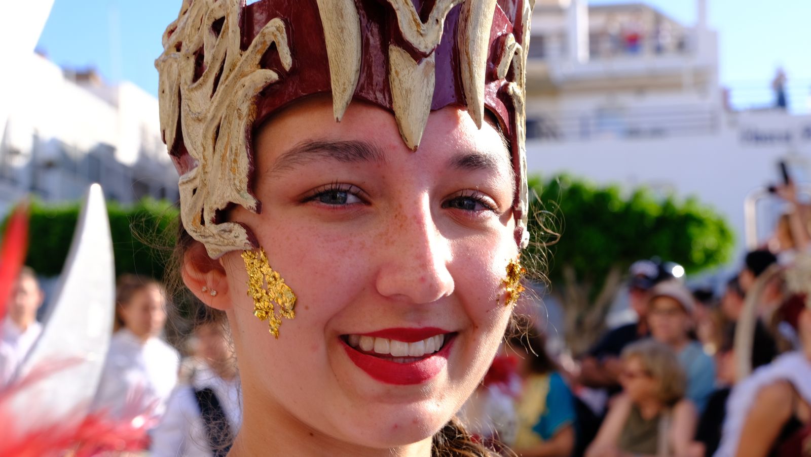 El espectacular desfile de Moros y Cristianos de Mojácar, en imágenes