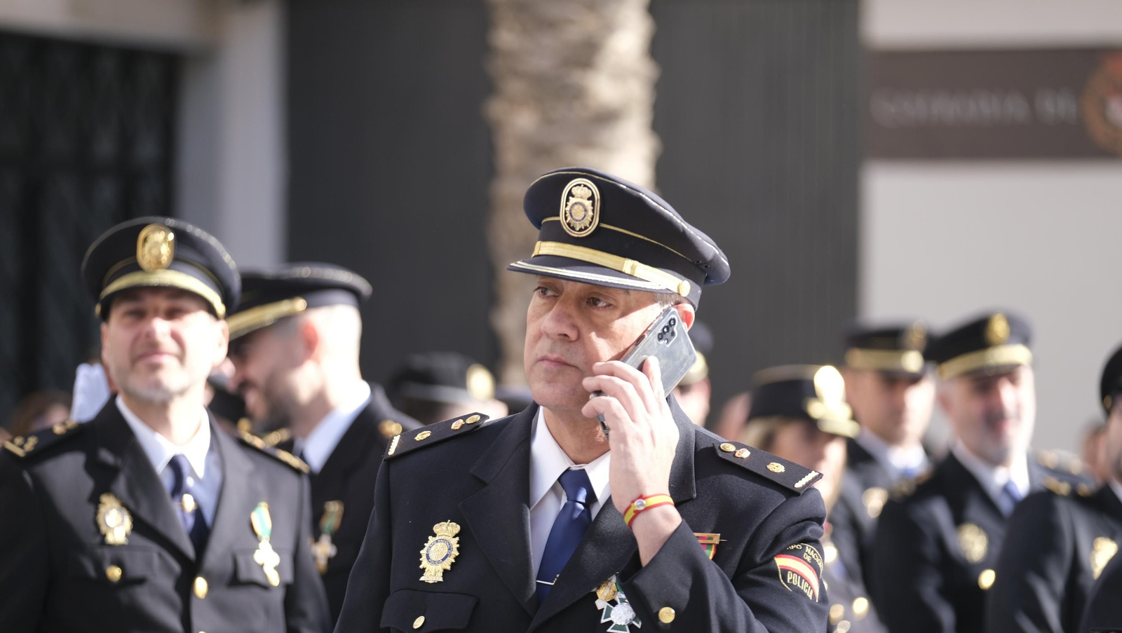 Imágenes del acto del 200 aniversario de la Policía Nacional, en Almería
