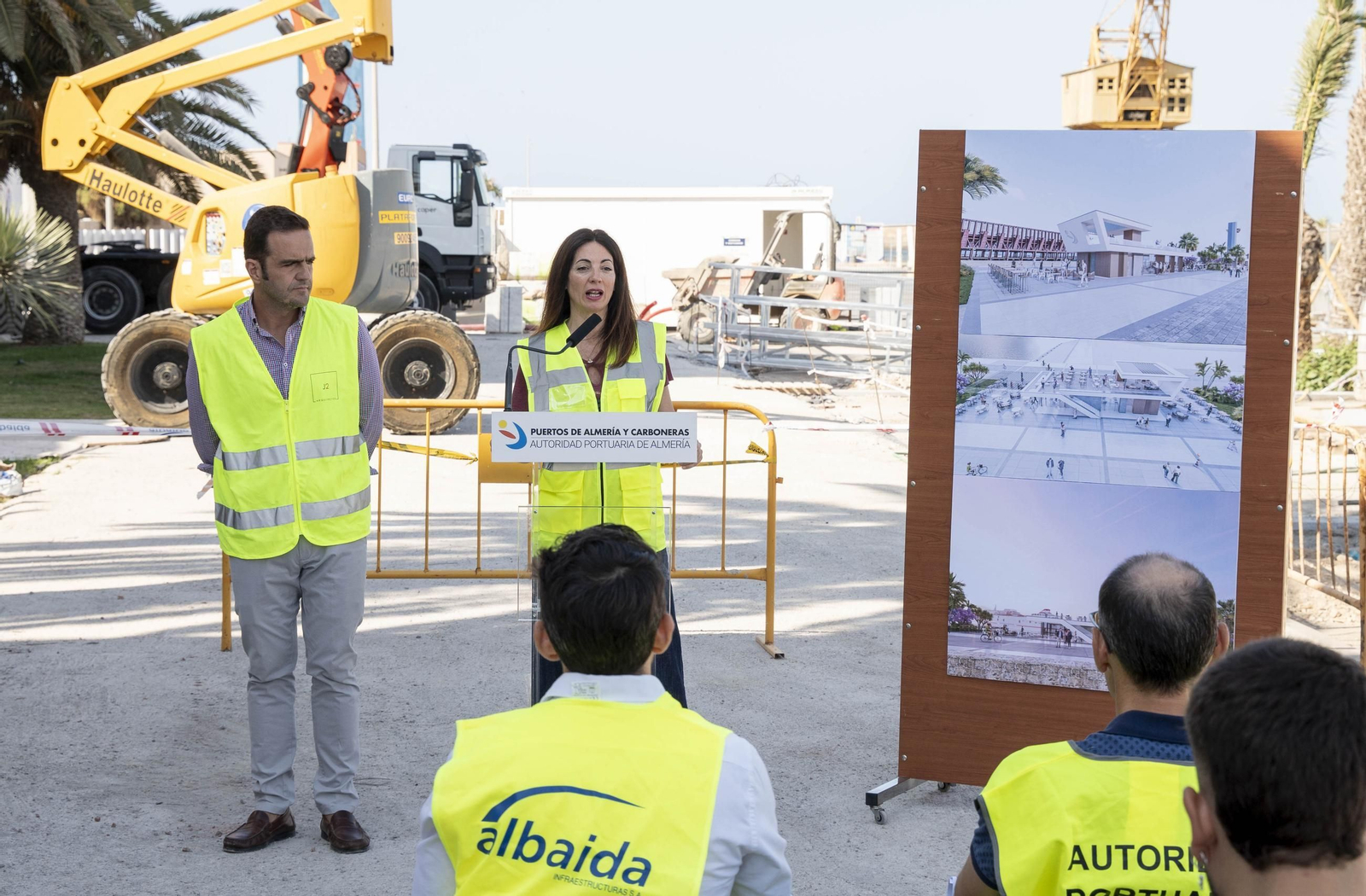 Diseño de los futuros establecimientos de restauración que se ubicarán en el Muelle de Levante