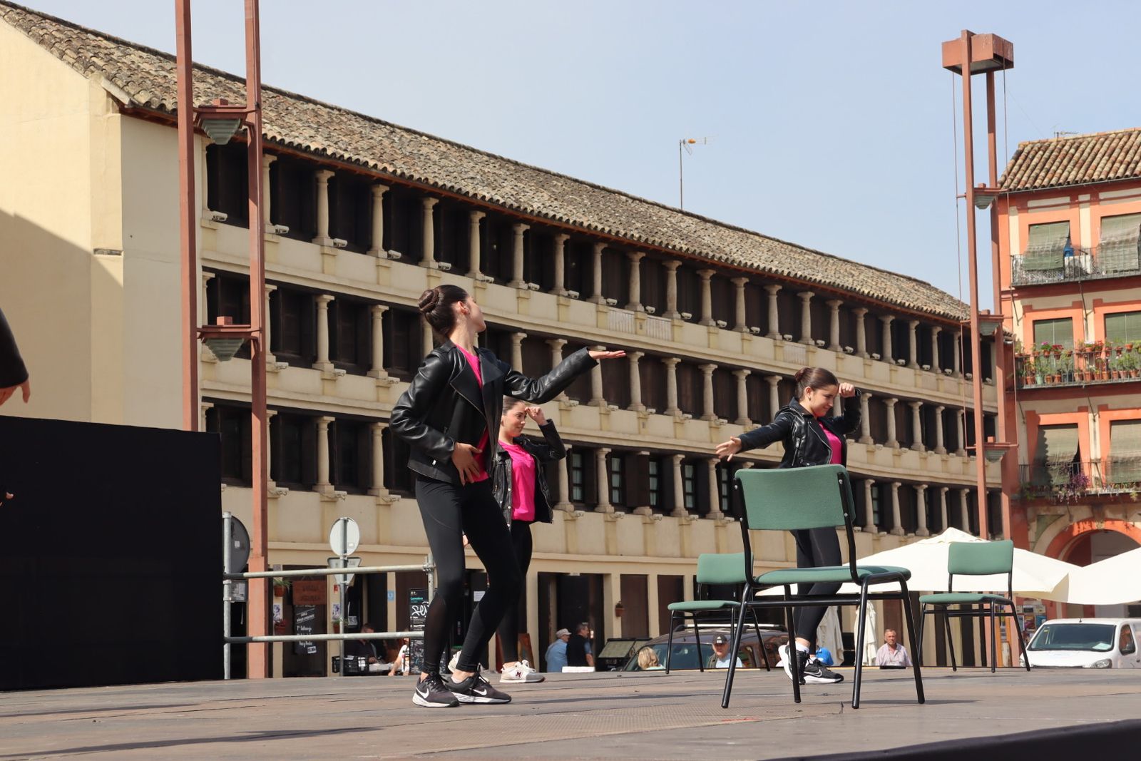 'Flashmob' en La Corredera por el Día Internacional de la Danza