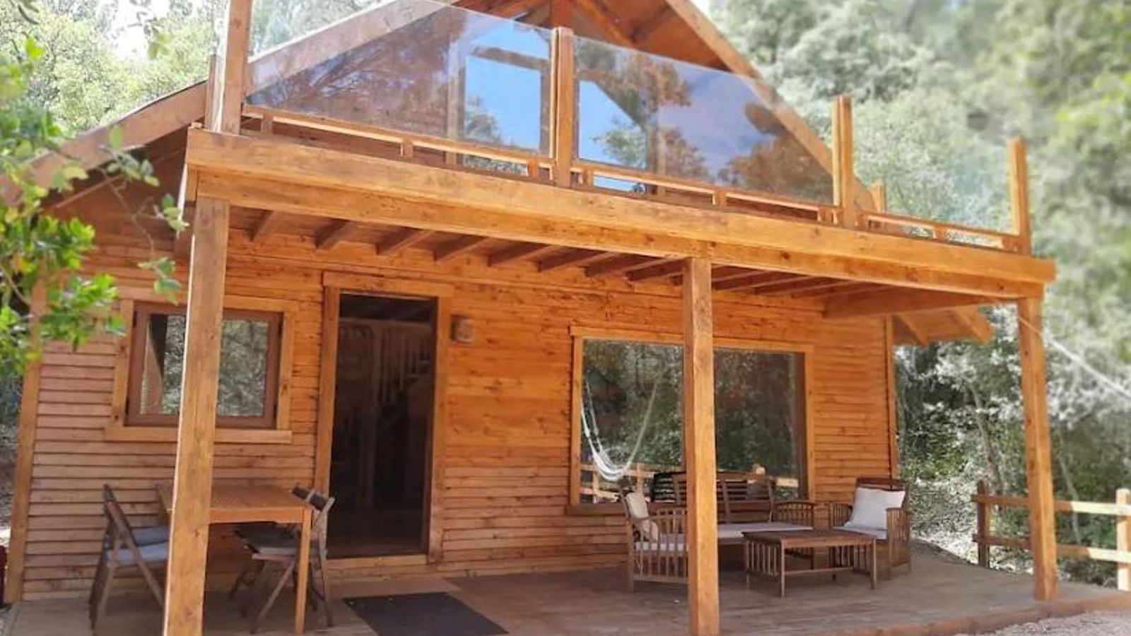 Una cabaña en Trassierra.