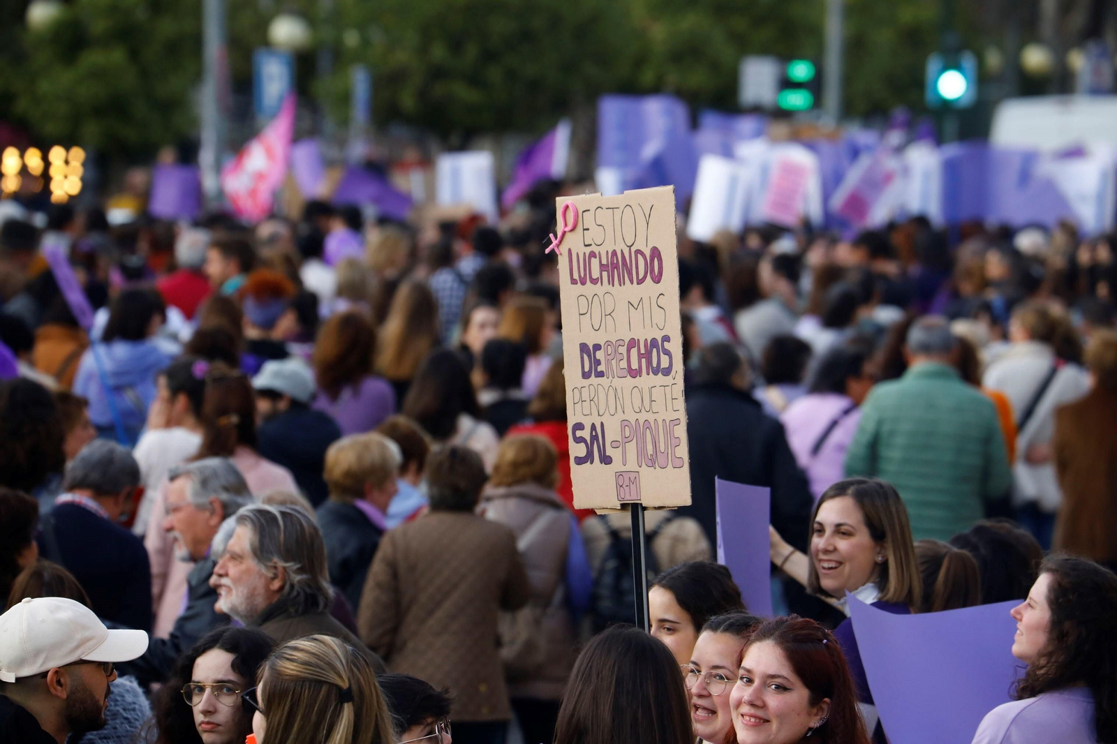 La manifestación del 8M en Córdoba, en imagenes
