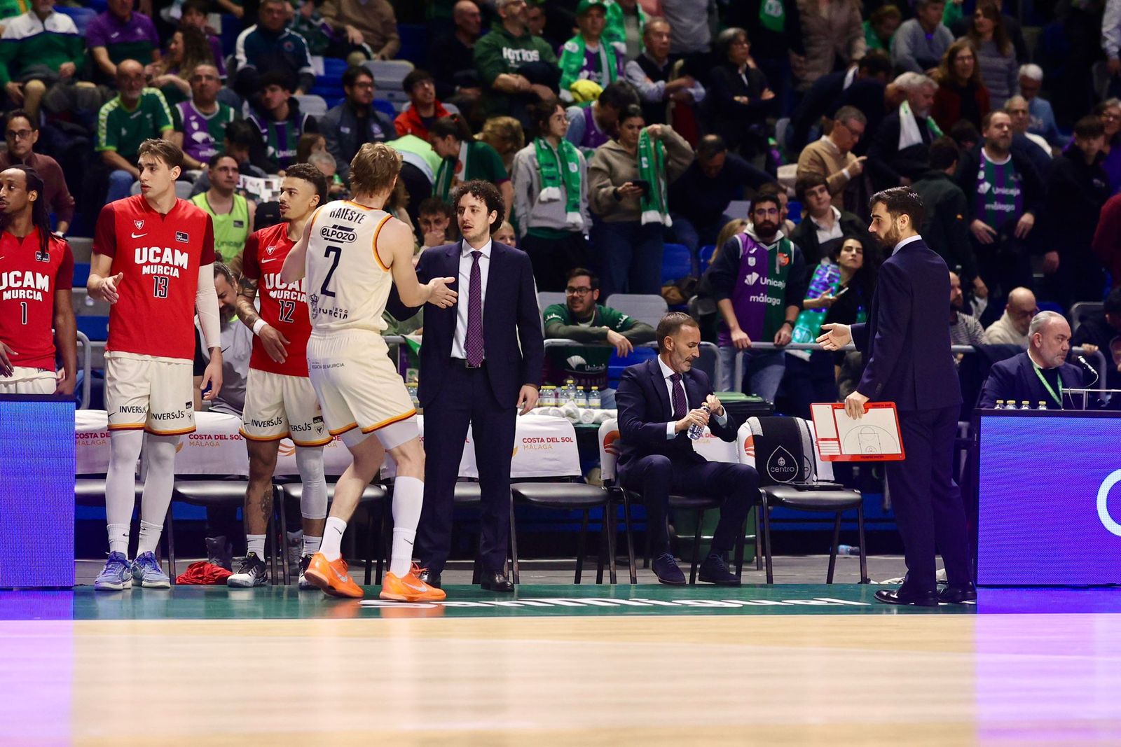 Las fotos del Unicaja-UCAM Murcia