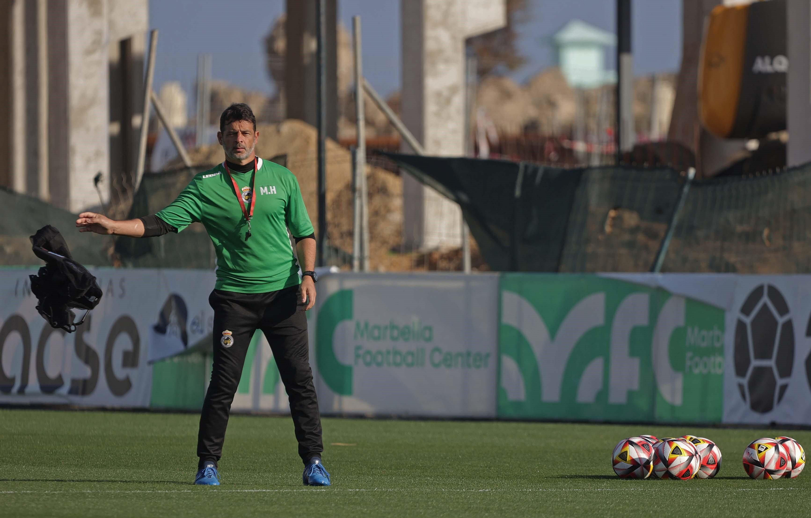 Baldomero Hermoso 'Mere', entrenador de la Balona Baldomero Hermoso 'Mere', entrenador de la Balona