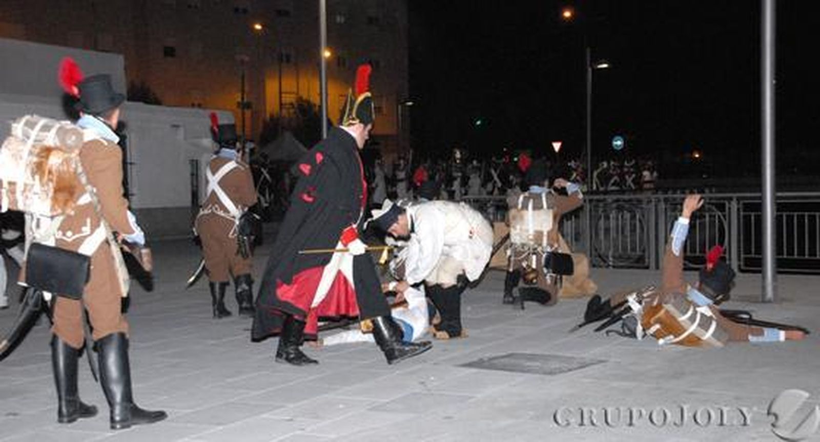 Recreación de la batalla del Portazgo.

Foto: Rioja