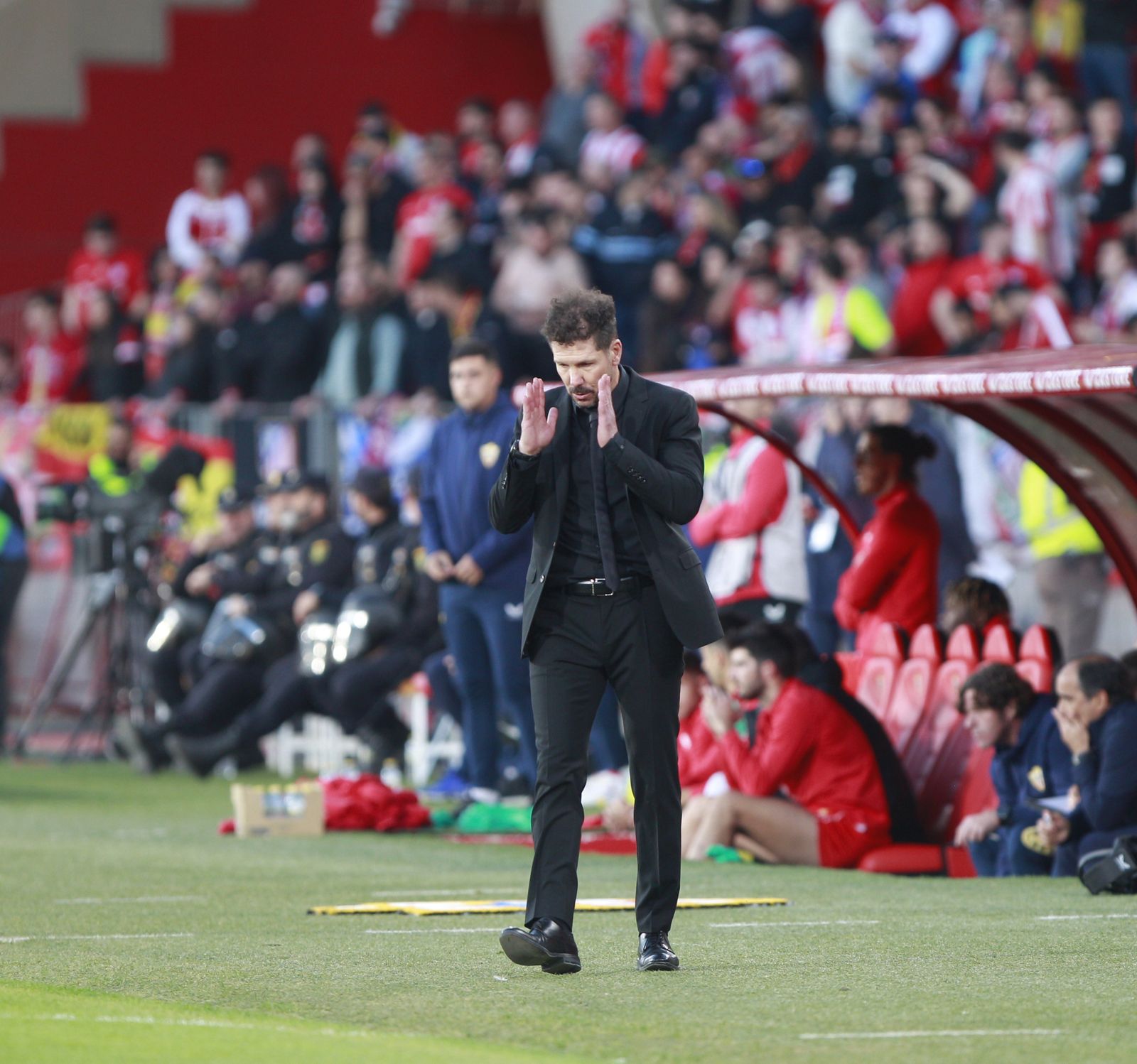 Imágenes del partido U.D. Almería-Atlético de Madrid