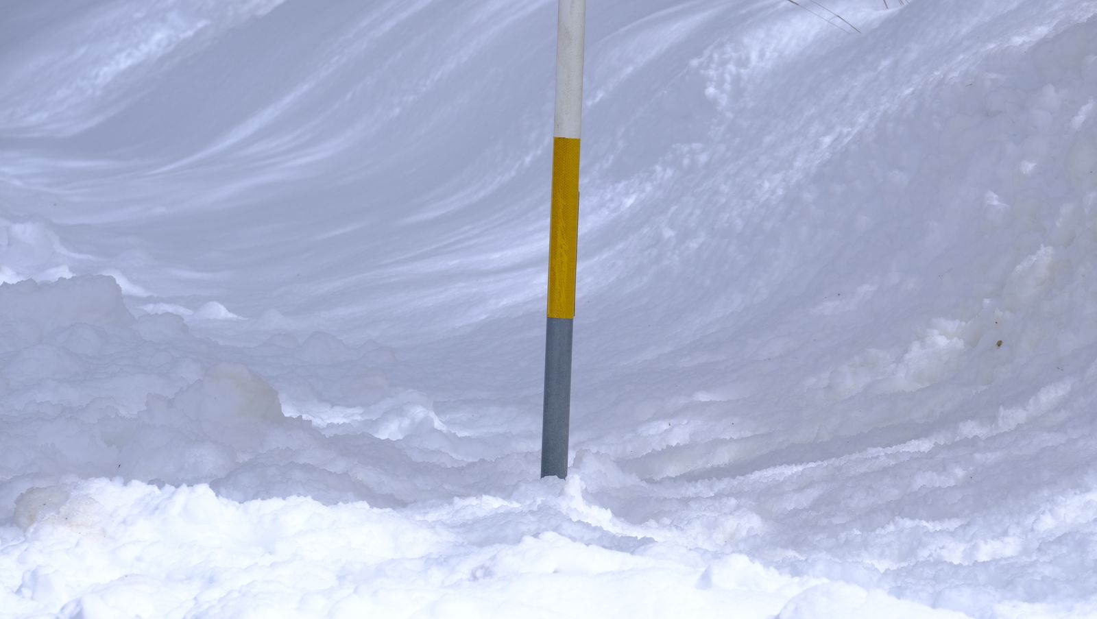 Imágenes del temporal de nieve en la provincia de Almería.