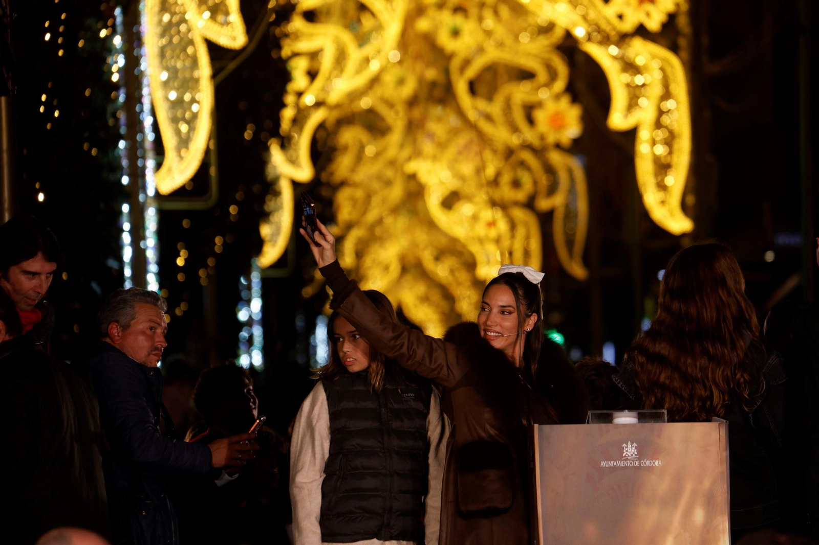 Así ha sido el espectácular encendido de las luces de Navidad de Córdoba
