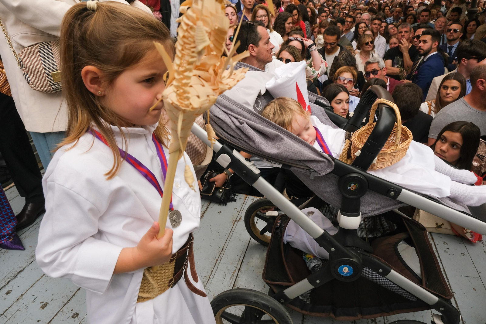 LAS IMAGENES DE LA BORRIQUITA (HDAD DEL AMOR) EN SEVILLA SEMANA SANTA 2024