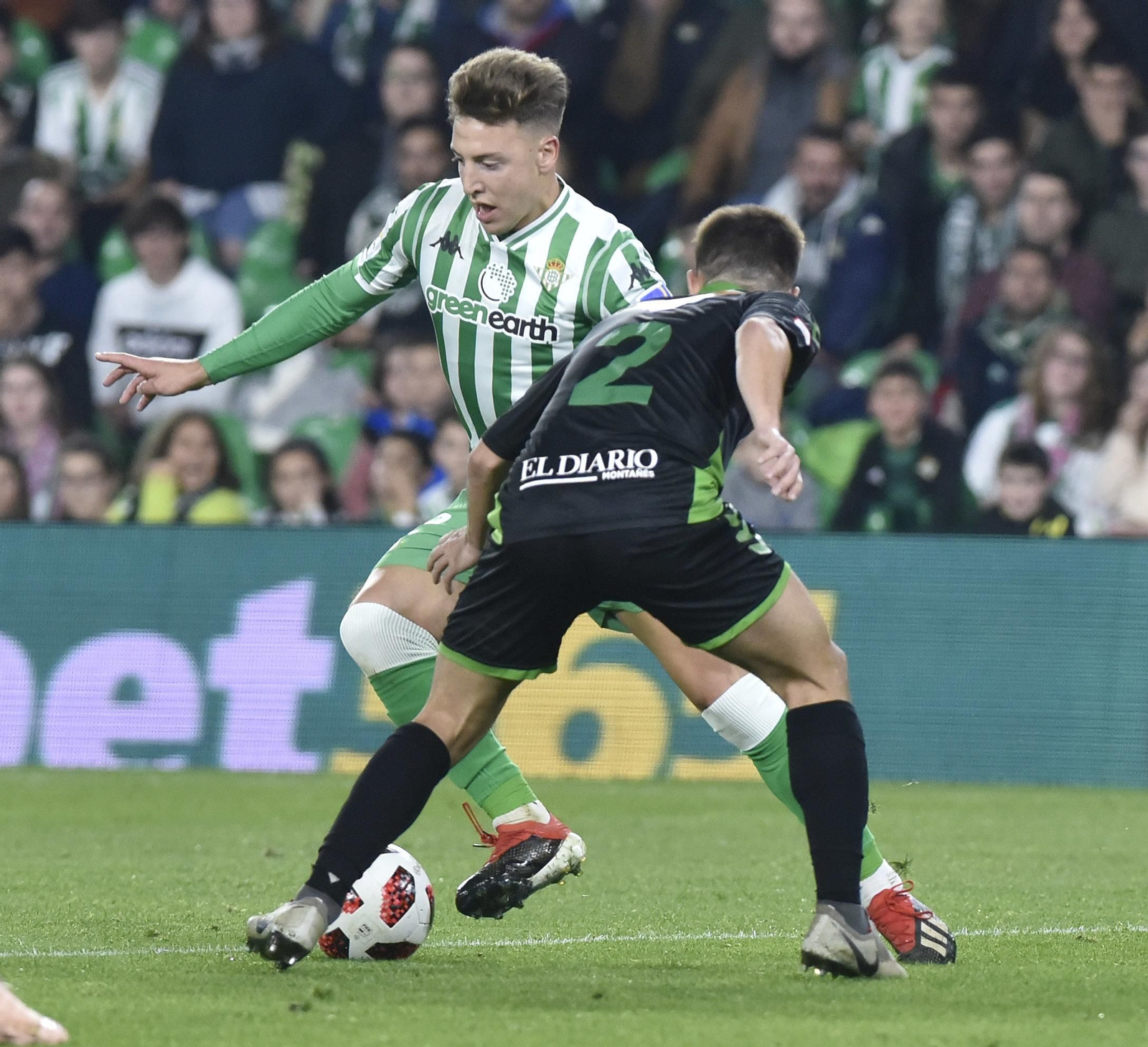 Las imágenes del Betis-Racing de Copa del Rey