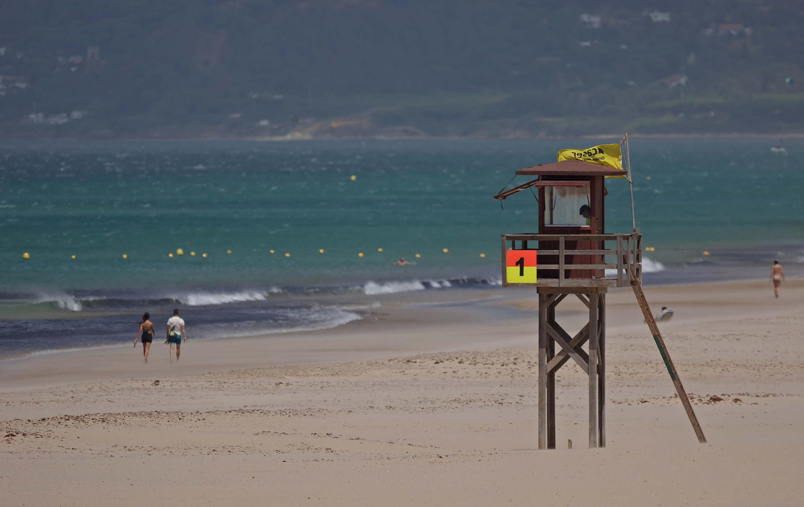 Fotos del temporal de levante en Tarifa