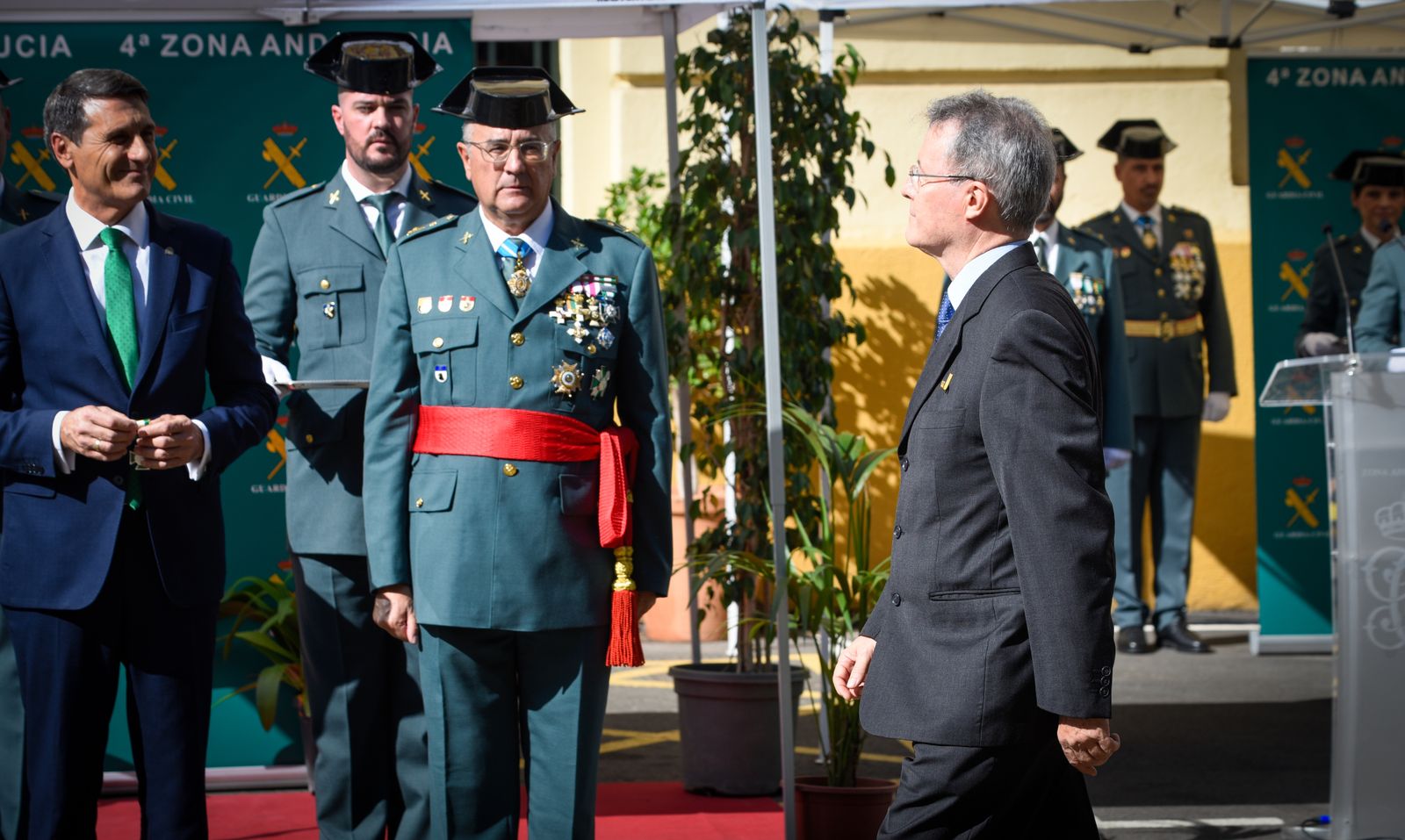 Imágenes del acto del día del Pilar de la Guardia Civil