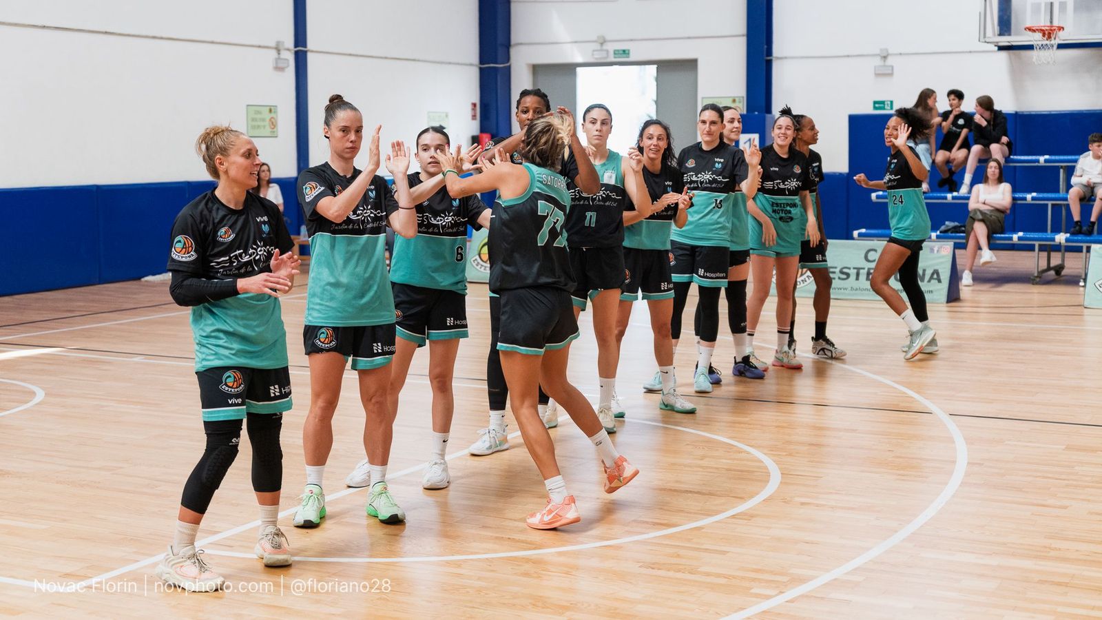 La plantilla del CAB Estepona.