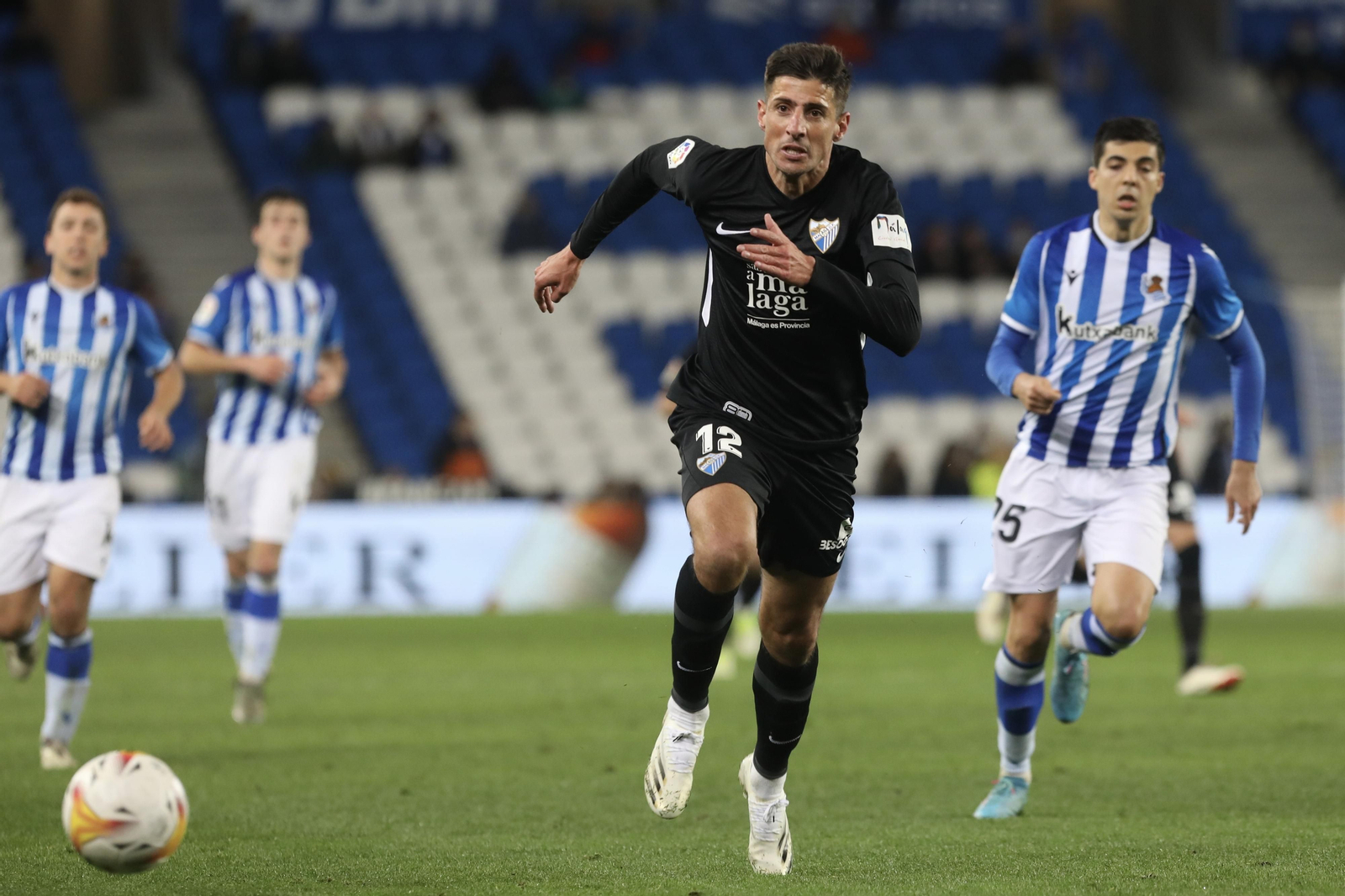 Las fotos de la Real Sociedad B - Málaga CF