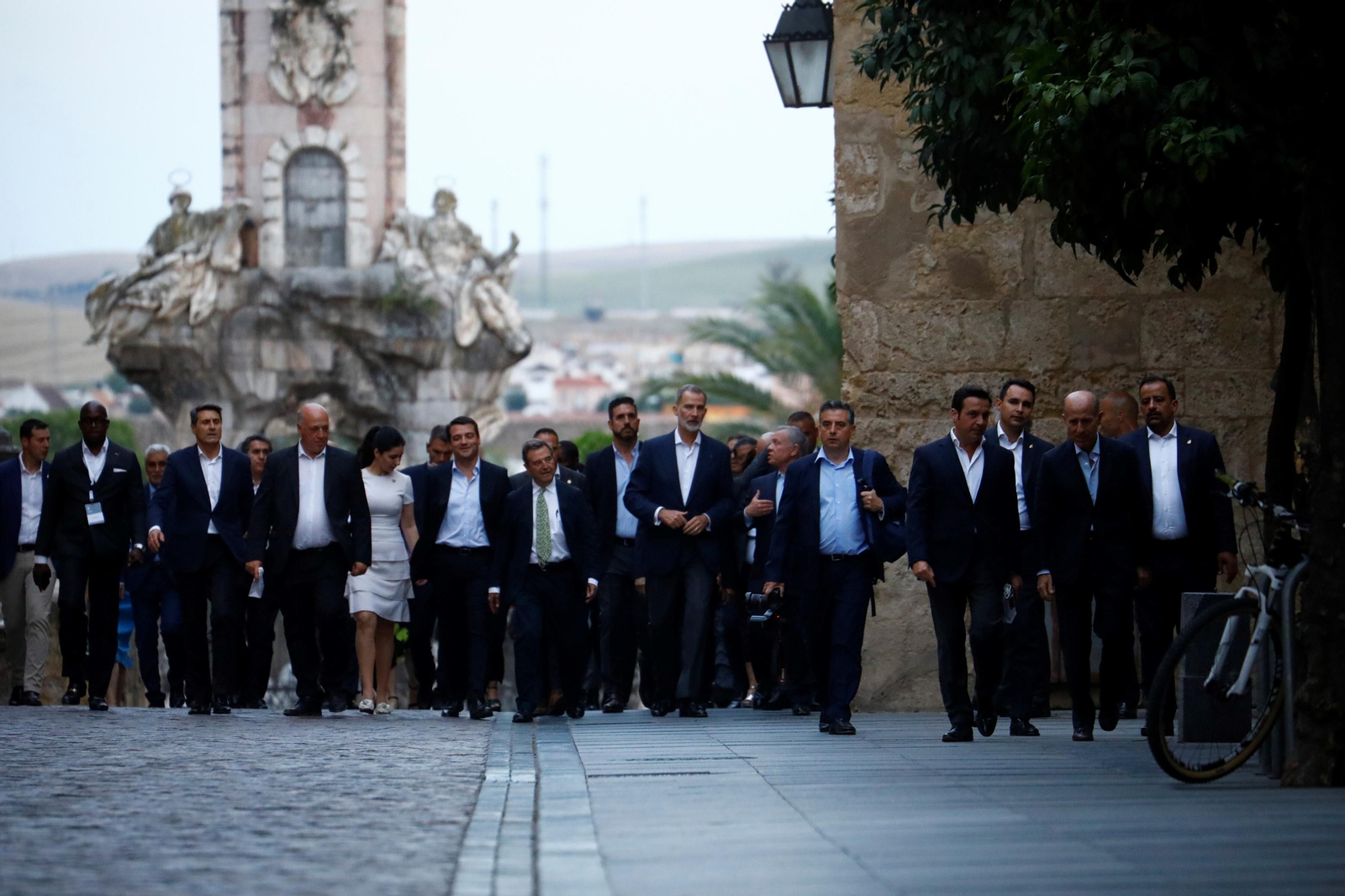 La visita de los reyes Felipe VI y Abdalá II a la Mezquita-Catedral de Córdoba, en imágenes