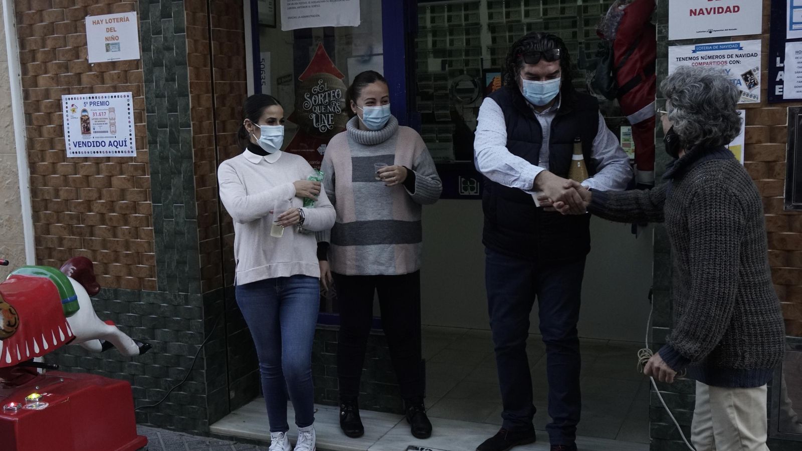 Loteria de Navidad: un quinto premio cae en Dos Hermanas
