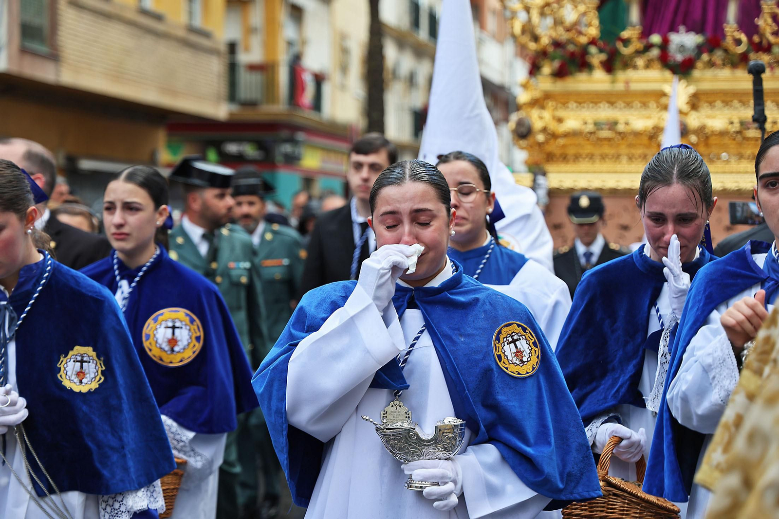 Las mejores imágenes del Martes Santo en Huelva: La Hermandad de La Lanzada