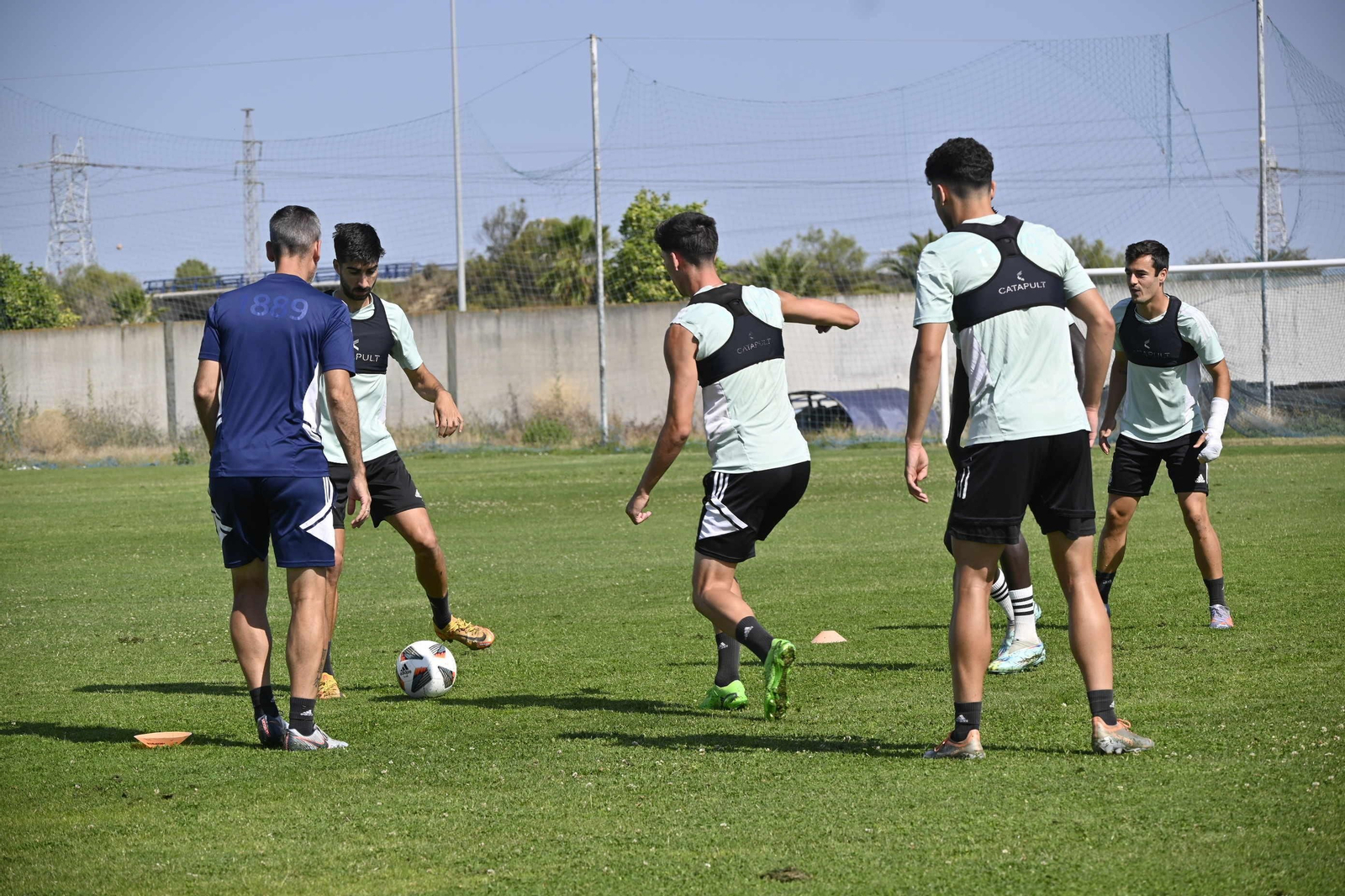 Entrenamiento del Recreativo en Huelva, en imágenes
