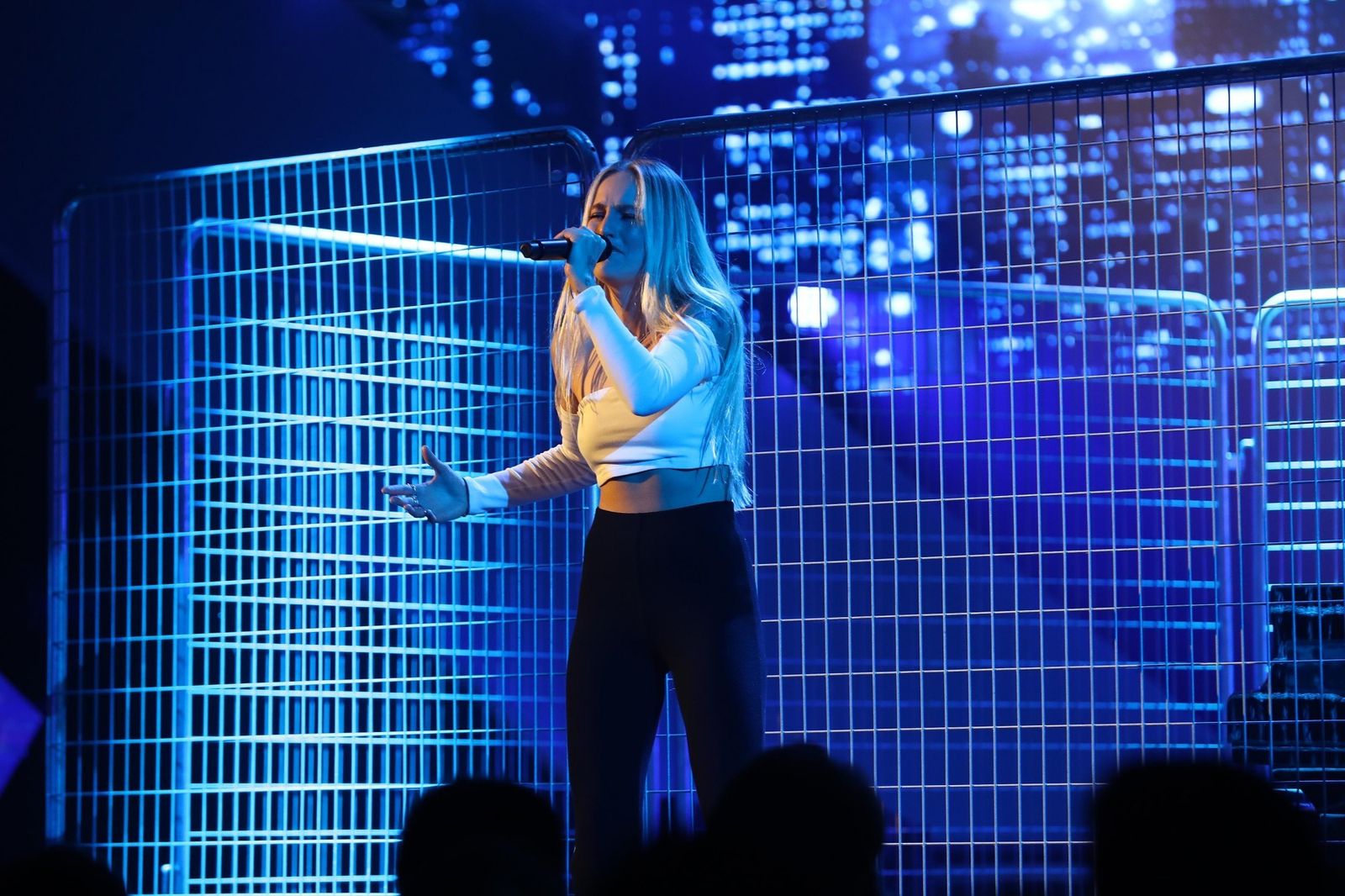 María, durante una de sus actuaciones en ‘Operación Triunfo’ este año.