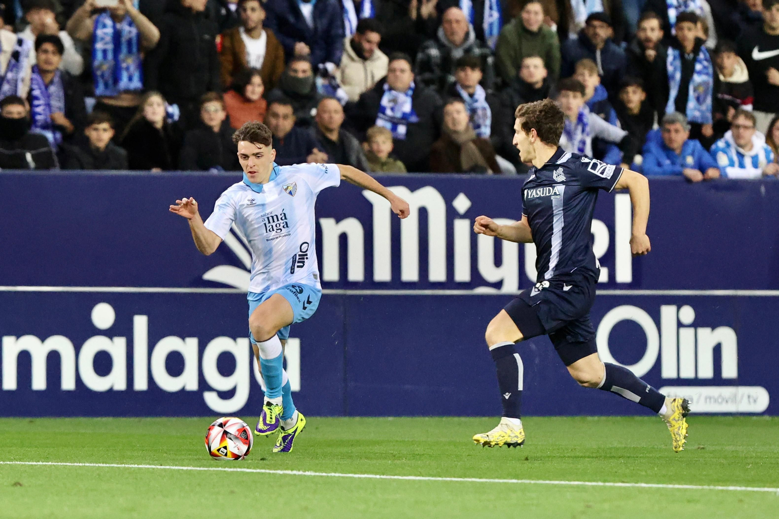 Málaga CF - Real Sociedad, en fotos