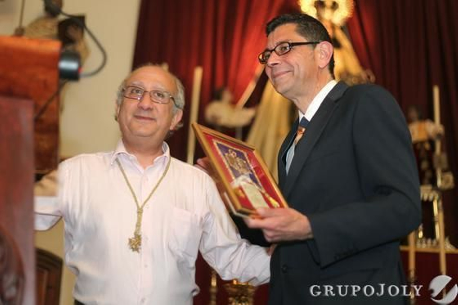 Venerable, Mercedaria y Lasaliana Cofradía de Penitencia de Nuestro Padre Jesús de la Sentencia y Nuestra Señora del Buen Fin.   Foto: Jesus Marin