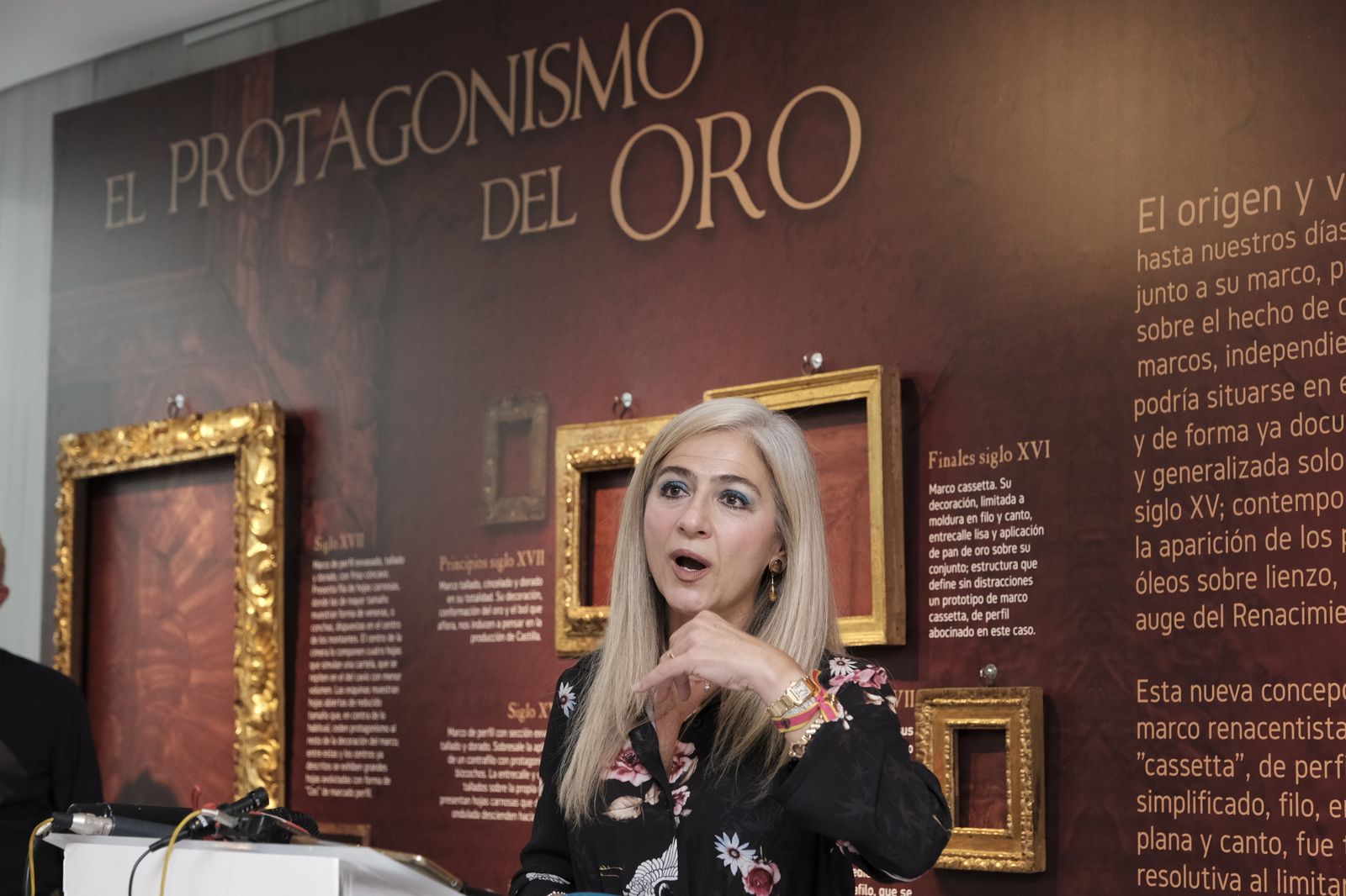 Fotogalería inauguración exposición El Marco Barroco Español. Museo de Almería.