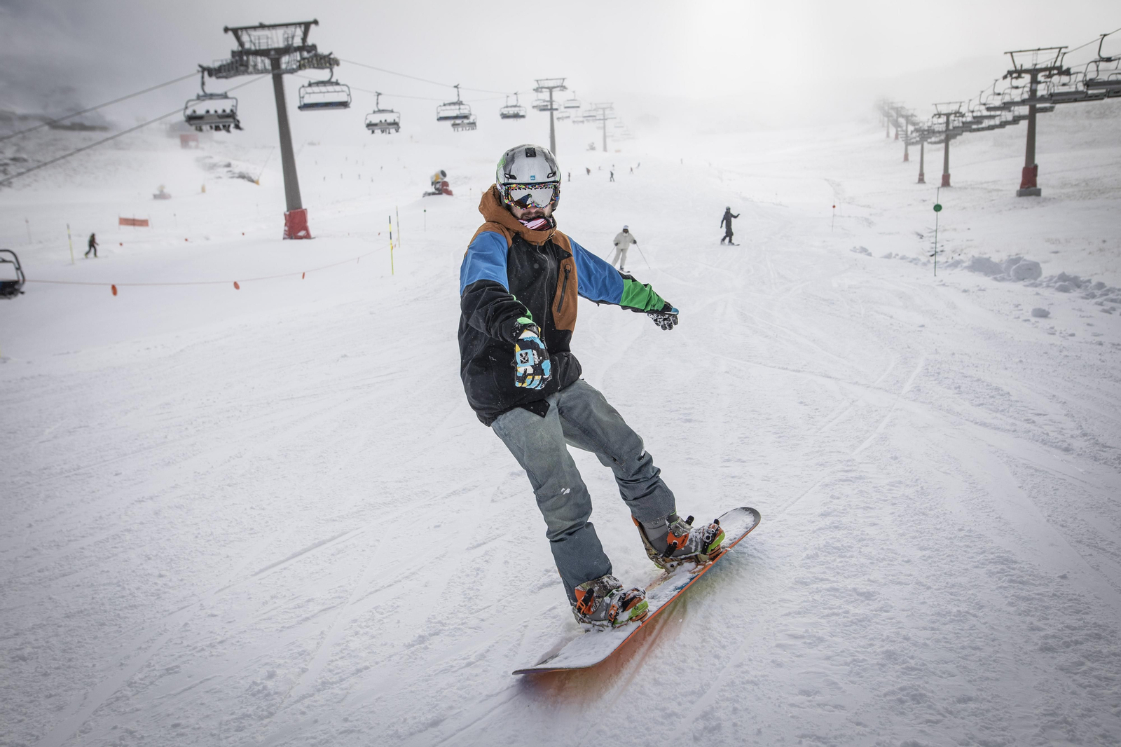 Fotos: así ha sido el inicio de la temporada de esquí en Sierra Nevada